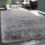 Paco Home "Glamour 300" rechteckig 70 mm H&ouml;he Uni Farben, mit weichem Glanz Garn,