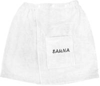 Kilt DYCKHOFF "Opal Kilt, ideal f&uuml;r Sauna & Spa", wei&szlig;, L:50cm, Walkfrottee,