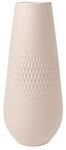 Dekovase VILLEROY & BOCH "Vase Manufacture Collier 26 cm", beige, Vasen, Dekovase