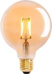 N&Auml;VE LED-Leuchtmittel "Dilly", Energieeffizienz: G, gelb (amber), L:13,5cm &Oslash;:9,5cm,