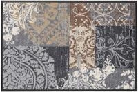 Fu&szlig;matte "Armonia" Gr. 2, beige (beige, grau), B:50cm H:7mm L:75cm, Kunstfaser,