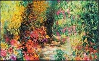 Fu&szlig;matte "Primavera" Gr. 15, bunt, B:50cm H:7mm L:75cm, Kunstfaser, WASH+DRY BY
