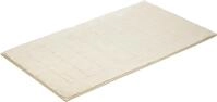 Badematte VOSSEN "Exclusive" Gr. 2, wei&szlig; (ivory), H:20mm, Baumwolle, Badematten,