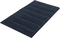 Badematte KLEINE WOLKE "Monrovia, Badvorleger, Badezimmer Teppich", blau (navy),
