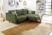 Ecksofa JOCKENH&Ouml;FER GRUPPE "Salo L-Form, B: 251 cm", gr&uuml;n, B:251cm T:110cm,...
