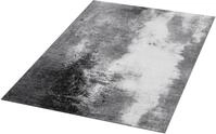 Teppich "Aura", grau, B:70cm H:9mm L:120cm, Polyamid, WASH+DRY BY KLEEN-TEX,