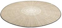 Teppich "Cascara beige", beige, B:145cm H:7mm L:145cm &Oslash;:145cm, Polyamid, WASH+DRY BY