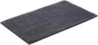 Badematte VOSSEN "Exclusive" Gr. 2, grau (flanell), H:20mm, Baumwolle, Badematten,