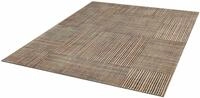 Teppich "Canvas" Gr. 31, braun, B:140cm H:9mm L:200cm, Kunstfaser, WASH+DRY BY