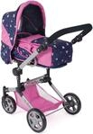 Kombi-Puppenwagen CHIC2000 "Jara, Butterfly, rosa", bunt (butterfly), Puppenwagen,
