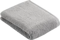 Badetuch VOSSEN "Vegan Life", gelb (shadow), B:67cm L:140cm, Webfrottier,