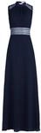 Abendkleid VERA MONT "Abendkleid r&uuml;ckenfrei", Damen, Gr. 32, EURO, blau (night sky),