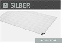 Daunenbettdecke SPESSARTTRAUM "Silber", wei&szlig;, B:135cm L:200cm, Bettdecken Bezug:
