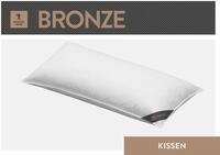 3-Kammer-Kopfkissen SPESSARTTRAUM "Bronze", wei&szlig;, B:40cm L:80cm, Kopfkissen Bezug:
