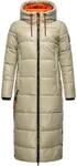 Steppmantel NAVAHOO "Steppmantel Schmuseengel", Damen, Gr. XS, grau (pebble grau),
