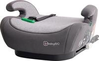 Kindersitzerh&ouml;hung BABYGO "Bursa IV Isofix 126-150 cm", Baby, grau, Polyester,