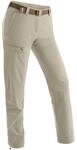 Funktionshose MAIER SPORTS "Inara slim", Damen, Gr. 34, Normalgr&ouml;&szlig;en, braun
