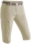 Caprihose MAIER SPORTS "Inara slim 3/4", Damen, Gr. 34, Normalgr&ouml;&szlig;en, braun