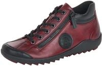 Schn&uuml;rboots REMONTE, Damen, Gr. 36, rot (bordeaux, schwarz), Leder,...