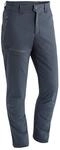 Outdoorhose MAIER SPORTS "Nil Wool", Herren, Gr. 46, Normalgr&ouml;&szlig;en, grau, 85%