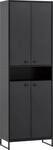 Schuhschrank SCHILDMEYER "Janne, Schuhschrank, Made in Germany, B: 60 cm", schwarz,
