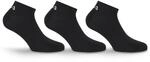 Fila "UNISEX INVISIBLE PLAIN SOCKS" 3 Stk. tlg. mit eingestricktem Logo an der Ferse