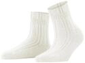 Haussocken FALKE "Bedsock", Kinder, Gr. 35-38, wei&szlig; (off, wei&szlig; (2049)),
