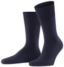 Socken FALKE "Airport Plus", Herren, Gr. 39-40, blau (schwarz navy (6370)),