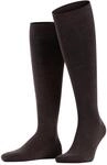 Kniestr&uuml;mpfe FALKE "Family", Herren, Gr. 39-42, braun (schwarz braun),