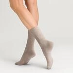 Socken HUDSON "RELAX COTTON", Damen, Gr. 39-42, biber, meliert,...