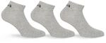 Fila "UNISEX INVISIBLE PLAIN SOCKS" 3 Paar tlg. mit eingestricktem Logo an der Ferse