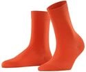 Socken FALKE "Cotton Touch", Damen, Gr. 35-38, orange (rot clay (8095)),