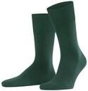 Socken FALKE "ClimaWool", Herren, Gr. 39-40, gr&uuml;n (hunter gr&uuml;n), Materialmix,