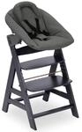 Hochstuhl HAUCK "Alpha Newborn Set Plus, Dark Grey", Kinder, Gr. B/H/T: 56cm x...