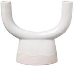 Weihnachtsfigur "Kerzenhalter U-Form Winter Glow beige", beige, LIKE. BY VILLEROY &
