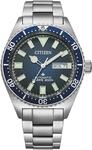 Automatikuhr CITIZEN "Promaster Mechanical Diver", silber (silberfarben, dunkelblau),