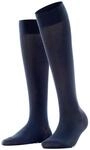 Kniestr&uuml;mpfe FALKE "Cotton Touch", Damen, Gr. 35-38, blau (schwarz navy),