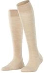 Kniestr&uuml;mpfe FALKE "Sensitive Berlin", Kinder, Gr. 35-38, beige (linen meliert