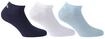 Sneakersocken FILA "Socken 3er Pack", Damen, Gr. 35-38, blau (sky), Obermaterial: 75%