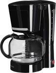 EXQUISIT Filterkaffeemaschine "KA 3102 swi", schwarz, 1,25 l, 12, Kaffeemaschinen,