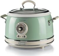 ARIETE Multikocher "2904GR", gr&uuml;n, B:27,5cm H:25,5cm T:32cm, K&uuml;chenmaschinen,