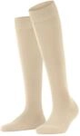 Kniestr&uuml;mpfe FALKE "ClimaWool", Damen, Gr. 37-38, beige (cream (4011)),