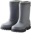 Gummistiefel STERNTALER "Gummistiefel mit Innenschuh uni", Kinder, Gr. 25, grau