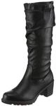 Stiefel ANISTON SHOES, Damen, Gr. 37, w&auml;rmend, Normalschaft, schwarz, Lederimitat,