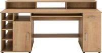 Schreibtisch VOGL M&Ouml;BELFABRIK "Timra mit Monitoraufsatz, Tastaturauszug &