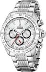 Chronograph FESTINA "Timeless Chronograph", silber (silberfarben, silberfarben,