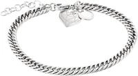Armband LIEBESKIND BERLIN "Schmuck Geschenk Edelstahl Armkette Herz", silber