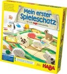 Spielesammlung HABA "Mein erster Spieleschatz", bunt, Spiele, Kinder, Holz,
