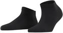 Sneakersocken FALKE "Family", Damen, Gr. 35-38, schwarz (schwarz (3009)),