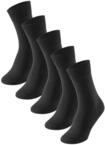 Kurzsocken SCHIESSER "Socken 5er Pack", Herren, Gr. 39-42, schwarz, Obermaterial: 70%
